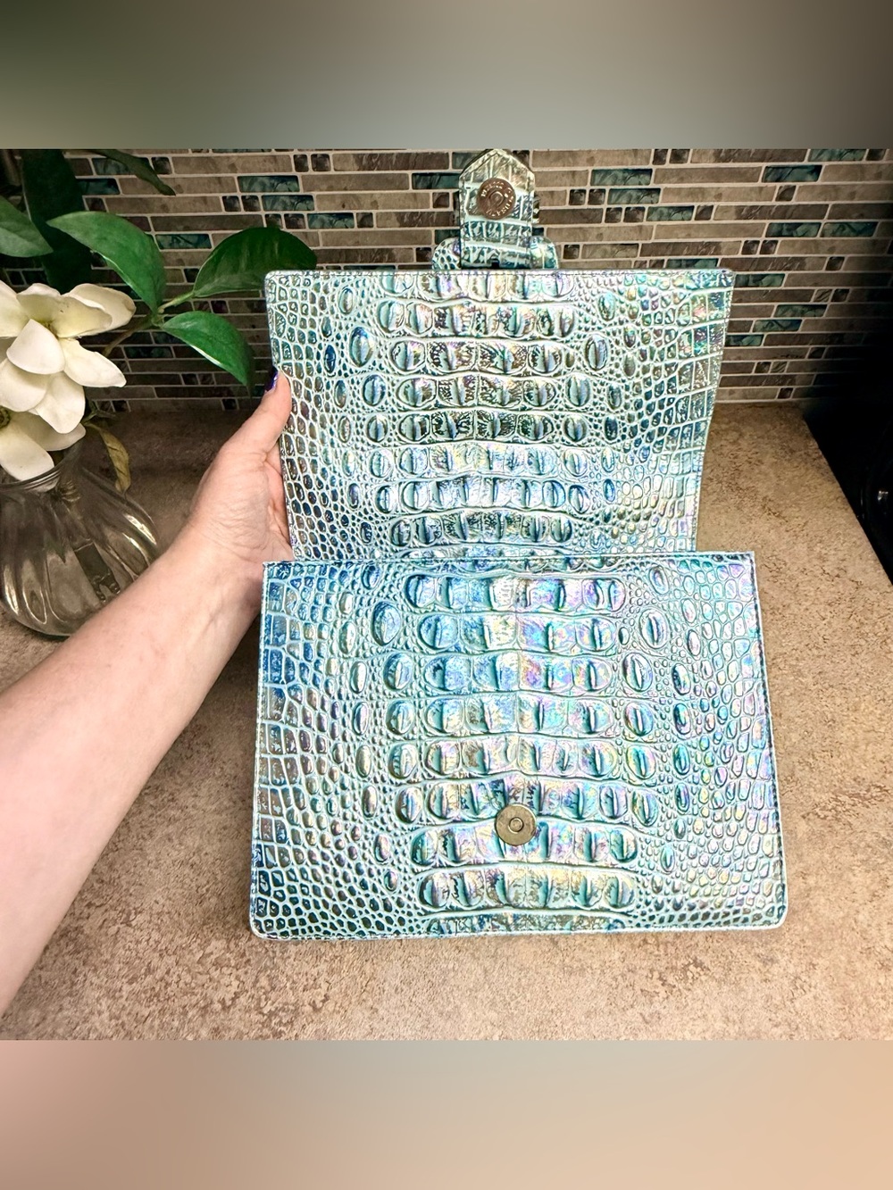Brahmin Wonderland Mini Francine purse - Picture 7 of 12